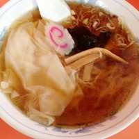 「ワンタンメン　680円」@長楽の写真