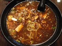 「特製マーボメン」@中華料理 東北餃子房 新宿御苑前店の写真