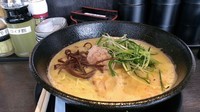 「鶏白湯らーめん」@濃極 鹿児島地鶏ラーメン ちらん - CHIRAN - 京橋店の写真