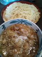 「肉つけ麺 大盛」@らーめん万代 浜松町店の写真