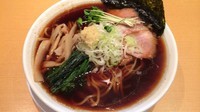 「らーめん（麺200グラム） 720円」@生姜醤油専門 我武者羅 幡ヶ谷本店の写真
