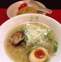 「塩柳麺セット（￥1,020）」@江南 JRセントラルタワーズ店の写真
