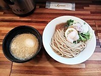 「つけ麺帆立搾り＋味玉」@鮮魚らーめん 五ノ神水産の写真