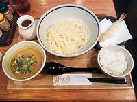 「カレーつけ麺」@九州豊前うどん 武膳 神田小川町店の写真