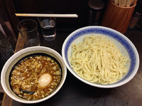 「つけめん+味玉 850+100円」@中華そば べんてんの写真