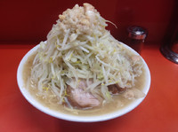 「大ラーメン(ヤサイマシマシニンニクアブラマシマシ) 750円」@ラーメン二郎 神田神保町店の写真