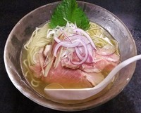 「冷やし塩そば¥730＋チャーシュー丼(小)¥200」@麺処 晴の写真