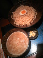 「ゆず魚介豚骨つけ麺（大盛）８２０円」@麺匠 竹虎の写真