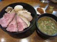 「濃厚つけそば＋特製トッピング（１０５０円）」@はりけんラーメンの写真