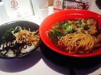 「醤そば（島めし付）¥780」@小豆島ラーメン ヒシオ 岡山駅前店の写真