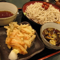 「かき揚げそば 240円(創業価格フェア)」@小諸そば 芝浦店の写真