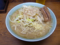 「ラーメン（にんにく、脂）　７００円」@ラーメン二郎 池袋東口店の写真