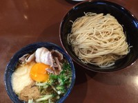 「冷やしもりそば＠８８０円」@UNDER GROUND RAMENの写真