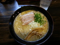 「濃厚鶏そば(塩)・・750円」@麺堂 稲葉 Kuki styleの写真