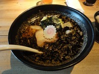 「焦がし味噌麺」@京都 五行の写真