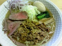 「こってり肉増したまご（900円）」@麺榮 王様のラーメンの写真