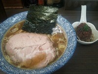 「中華そば+カレー玉」@頓知房の写真