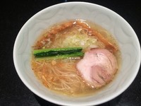 「ミニ塩らぁ麺（620円）」@支那そばや 新横浜ラーメン博物館店の写真
