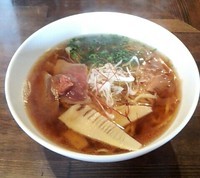 「3周年大感謝祭第四弾　まぐろそば　@500円(限定)」@麺や ハレル家の写真