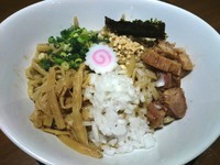 「ドラニボ　～煮干しまぜそば～800円」@Dragon Noodle's ドラゴンラーメンの写真