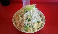 「ラーメン  野菜ニンニクあぶら」@ラーメン英二の写真