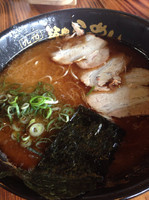 「黒ラー油ラーメン」@一康流ラーメン 江南店の写真