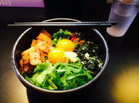 「まぜそば卵黄W850円+追い飯無料」@あらし 小牧店の写真