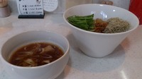 「【昼夜数量限定】煮干しゼリーに浸した醤油つけ麺(小盛)」@ラーメン星印の写真