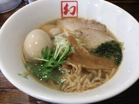 「【限定】えびそば700円＋味玉（クーポン）他」@中華そば 幻六の写真