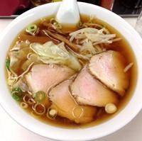 「叉焼ワンタン麺（￥700）」@らーめん亭の写真