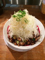 「キャベツ山盛り」@濃厚煮干とんこつラーメン 石田てっぺいの写真