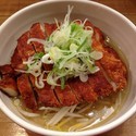 炸肉麺チキンカツのせ