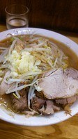 「大ラーメン（にんにく、あぶら）」@ラーメン二郎 赤羽店の写真