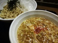 「【平日夜限定】エビ香味つけ麺「反対の賛成なのだ。」850円」@スタミナラーメン 馬しゃ屋の写真