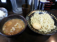 「つけ麺普通盛り+味玉・・950円」@つけ麺 もといし 東岩槻店の写真