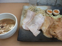 「合い盛りつけ麺（魚介）」@とろ肉つけ麺 魚とんの写真