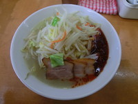 「鶏ぶた辛タンメン」@富白 御徒町本店の写真