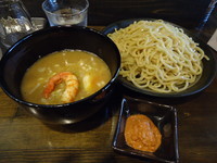 「『えび塩つけ麺 並(￥1000)』」@つけ麺 富平の写真