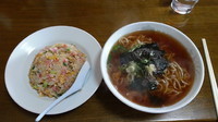 「チャーハン・ラーメン　800円」@高原飯店の写真