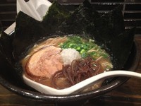 「豚ソバ醤油 750円 (大盛 100円, のり 100円)」@札幌 Fuji屋の写真