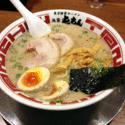 東京豚骨ラーメン中　煮玉子入り（750円）