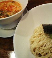 「担担つけ麺　880円」@創作麺工房 鳴龍の写真