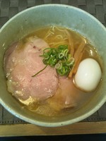 「あじ玉汐そば」@らぁ麺や 汐そば雫の写真