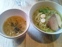 「塩つけめん」@BumBunBlauCafe with BeeHiveの写真