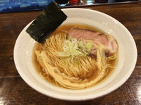 「醤油らーめん大盛り  650円」@上州地鶏らーめん まるわの写真