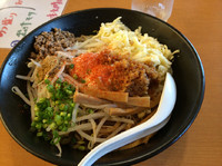 「粗挽きまぜそば  クーポンで600円」@景勝軒 伊勢崎総本店の写真