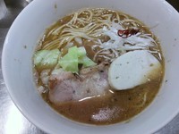 「[6月限定]燻アジらーめん　700円」@麺創研かなで 改の写真