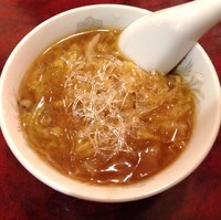 「フカヒレラーメン（小）（￥650）※」@梅園の写真