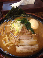 「味玉ラーメン硬め脂少なめ」@てっかの写真