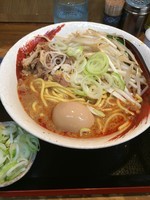 「あえめん＋ネギ」@味噌麺処 花道庵の写真